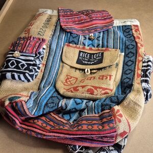 Multicolor Women's Rice Love Backpack 2958/376